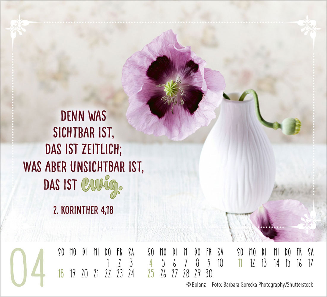 Worte von Herzen 2027 - Minikalender