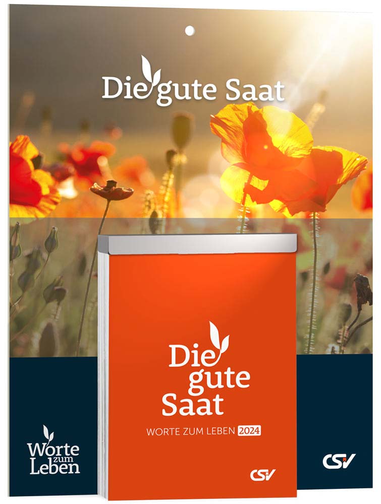 Die gute Saat 2024 - Abreißkalender Die gute Saat 2024 - Abreißkalender