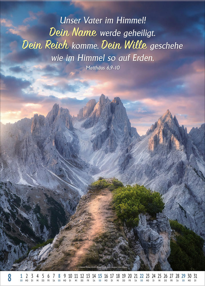 Gottes Wort - Licht auf dem Weg 2027 - Wandkalender