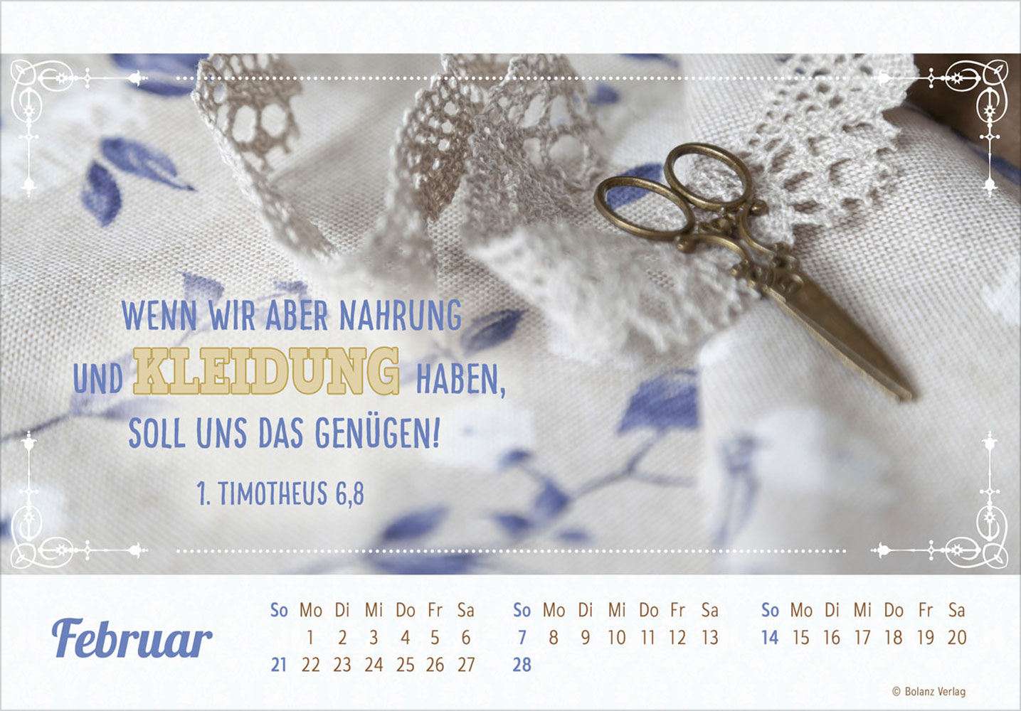 Herzliche Worte für Dich 2027 - Postkartenkalender