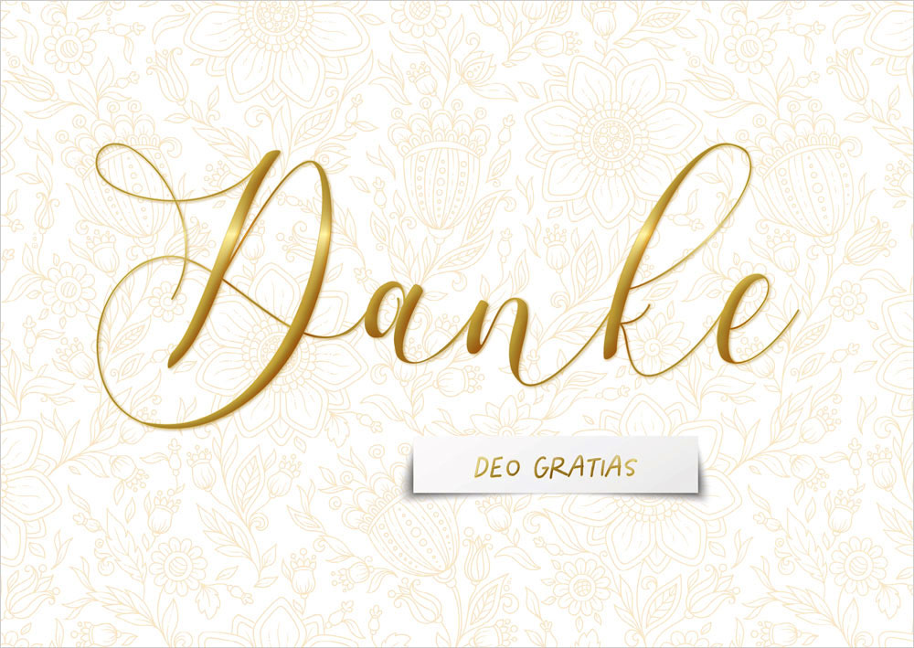 179731991 Postkarte "Danke"