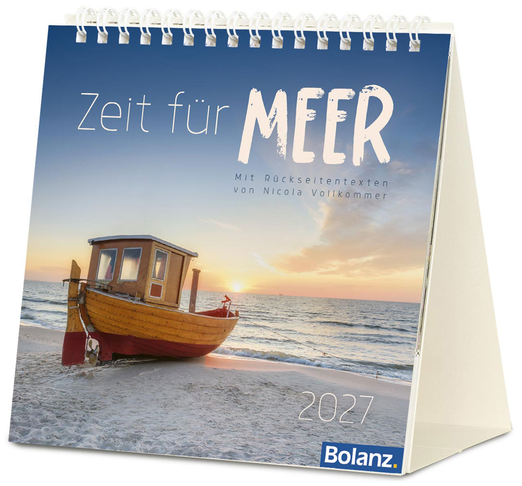 Zeit für Meer 2027 - Tischkalender