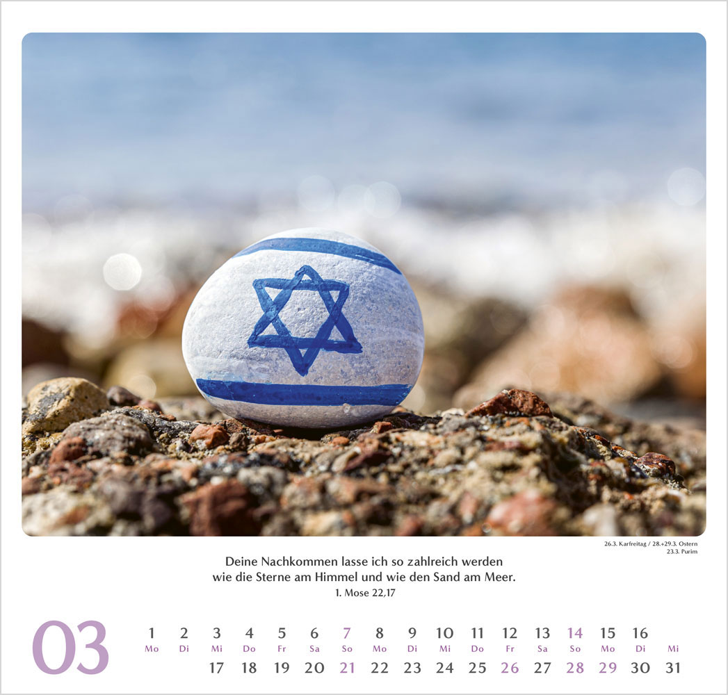 Geliebtes Israel 2027 - Wandkalender