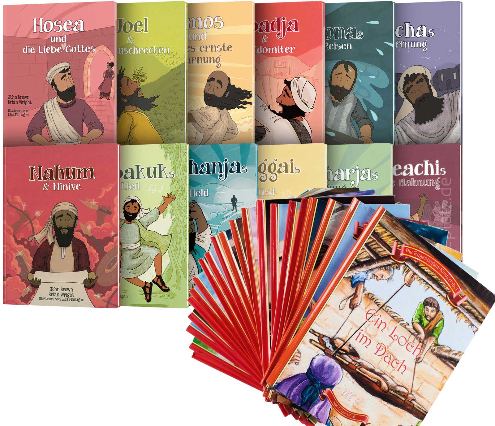 Paket "Die Regenbogen-Kinderbibel + Die kleinen Propheten"