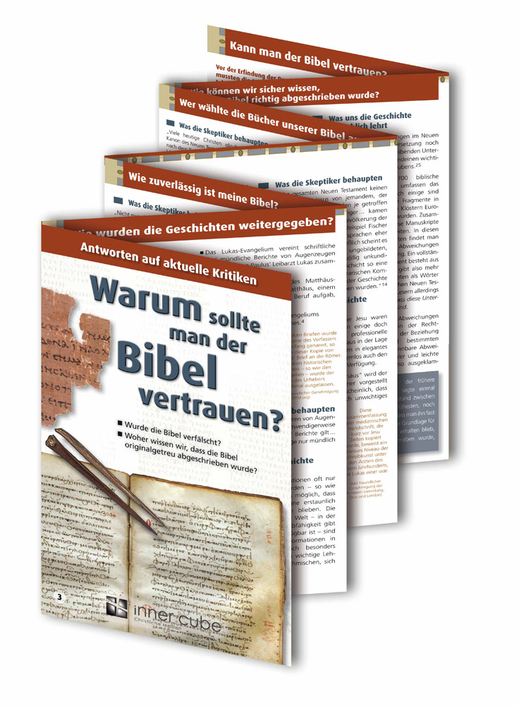 Warum sollte man der Bibel vertrauen? - Leporello 3