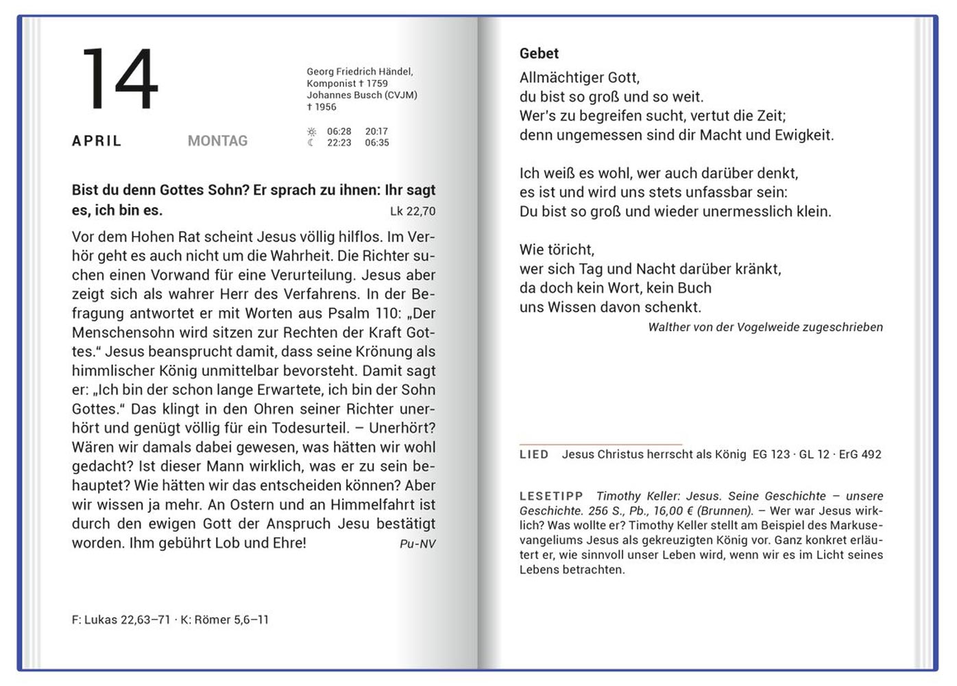Neukirchener Buchkalender 2026 - Taschenbuchausgabe