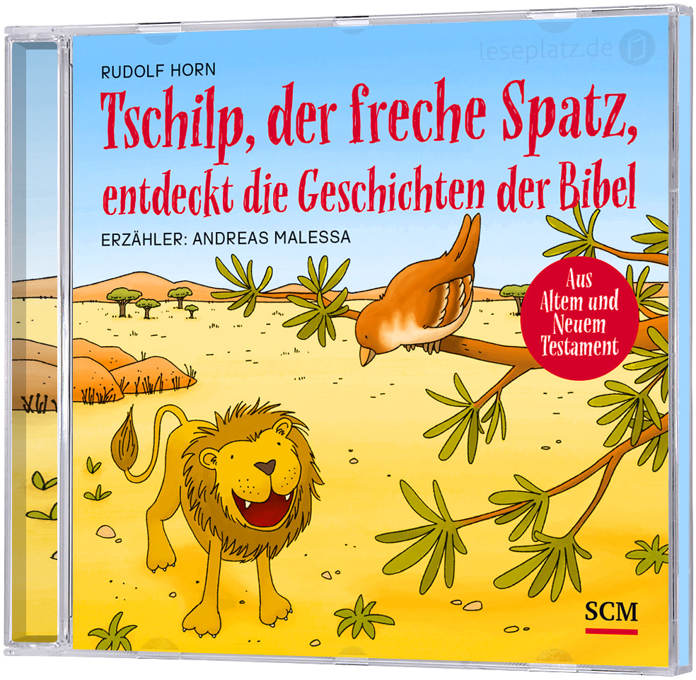 Tschilp, der freche Spatz, entdeckt die Geschichten der Bibel - Doppel-CD