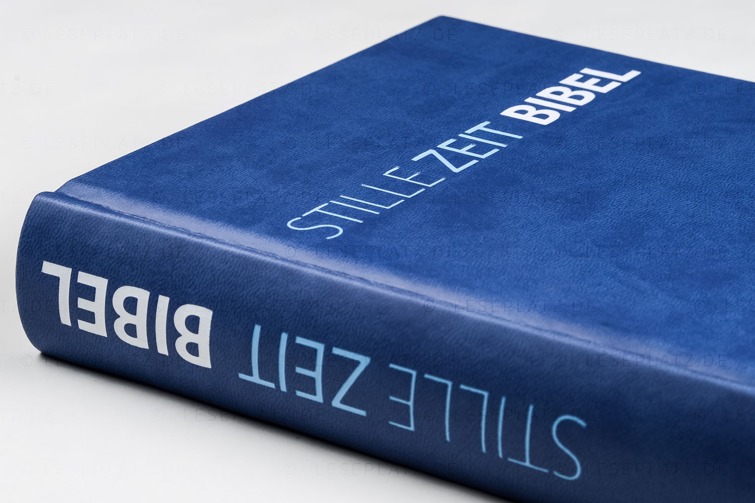 Stille-Zeit-Bibel (Elberfelder 2006) - Kunstleder blau