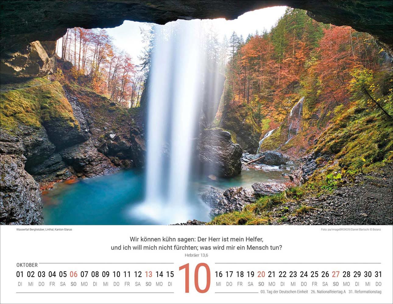 Schweizer Bildkalender 2024 Schweizer Bildkalender 2024