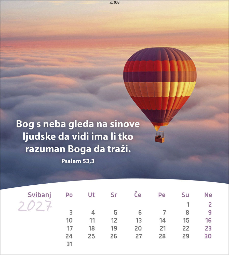 Leben für Dich 2027 - Verteilkalender (Kroatisch)
