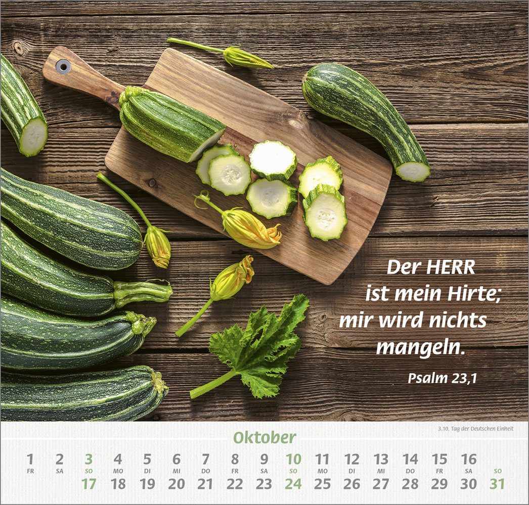 Denn du bist bei mir 2027 - Grossdruck-Kalender