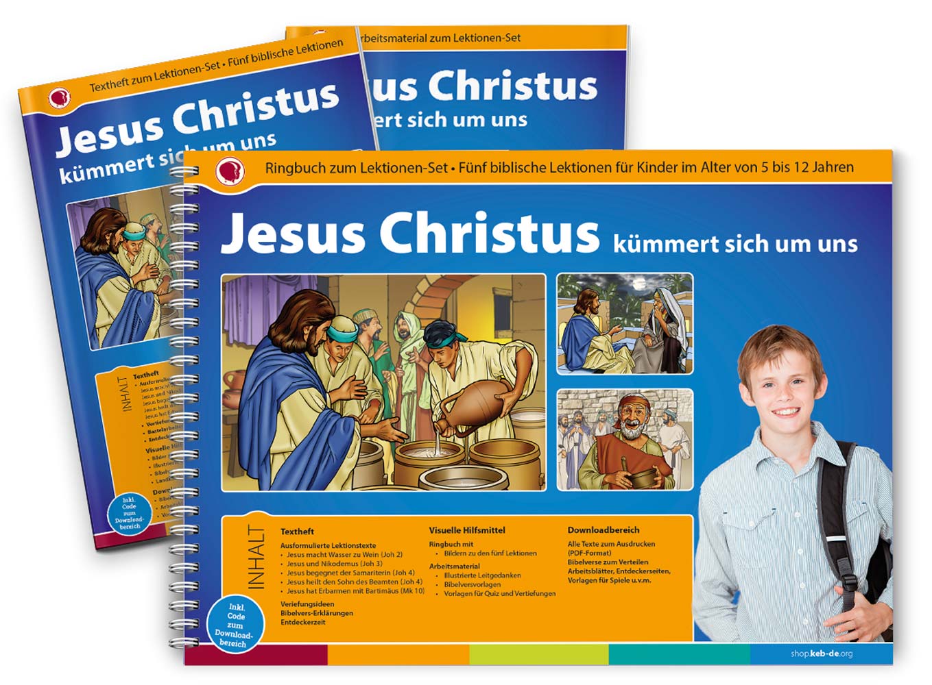 Jesus kümmert sich um uns - Lektionen-Set