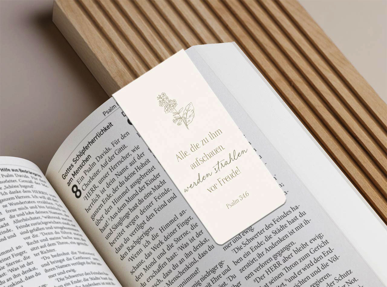 Magnetlesezeichen "strahlen vor Freude"