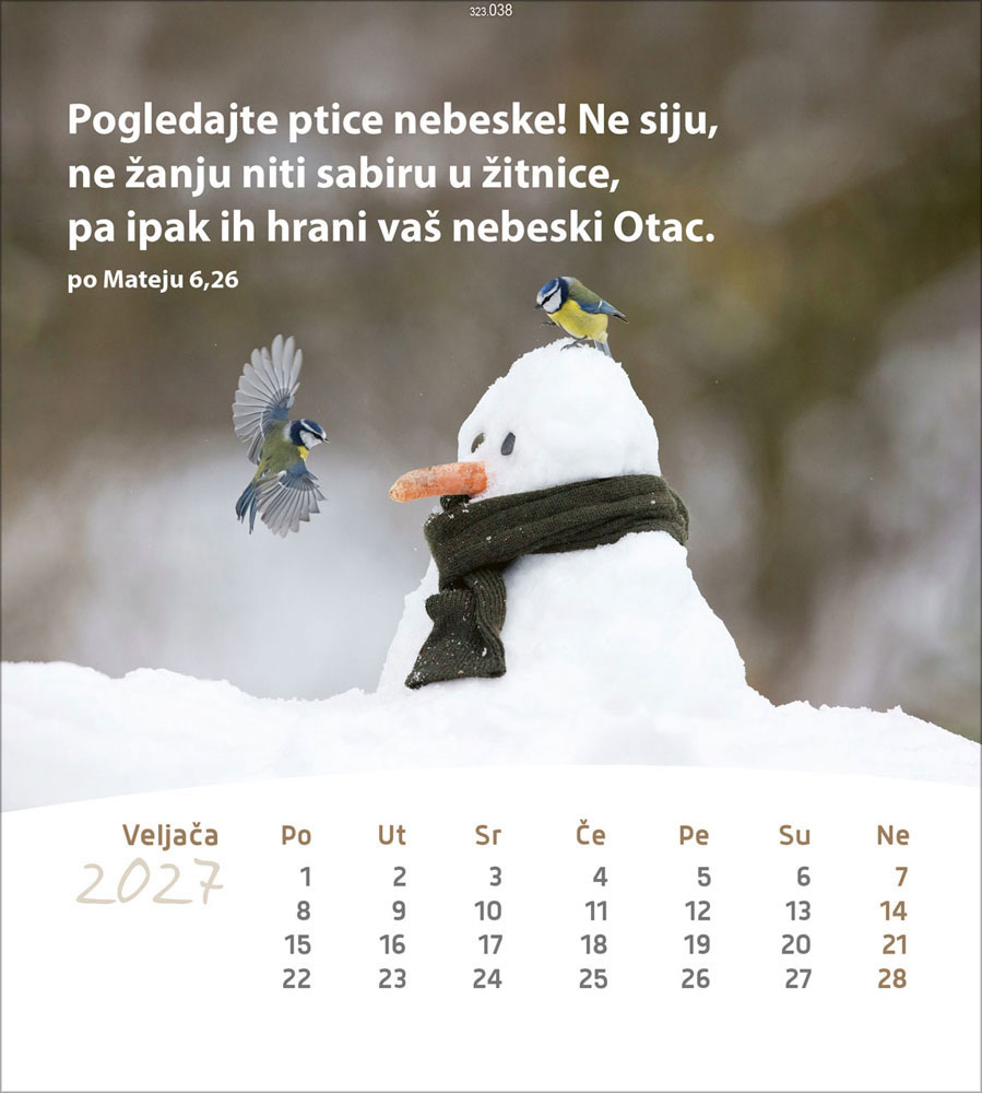 Leben für Dich 2027 - Verteilkalender (Kroatisch)