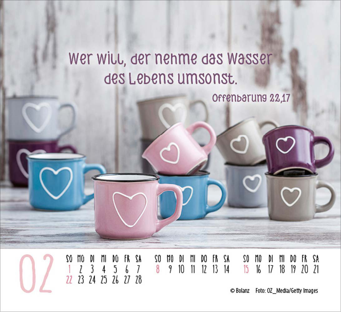 Atempause 2026 - Minikalender
