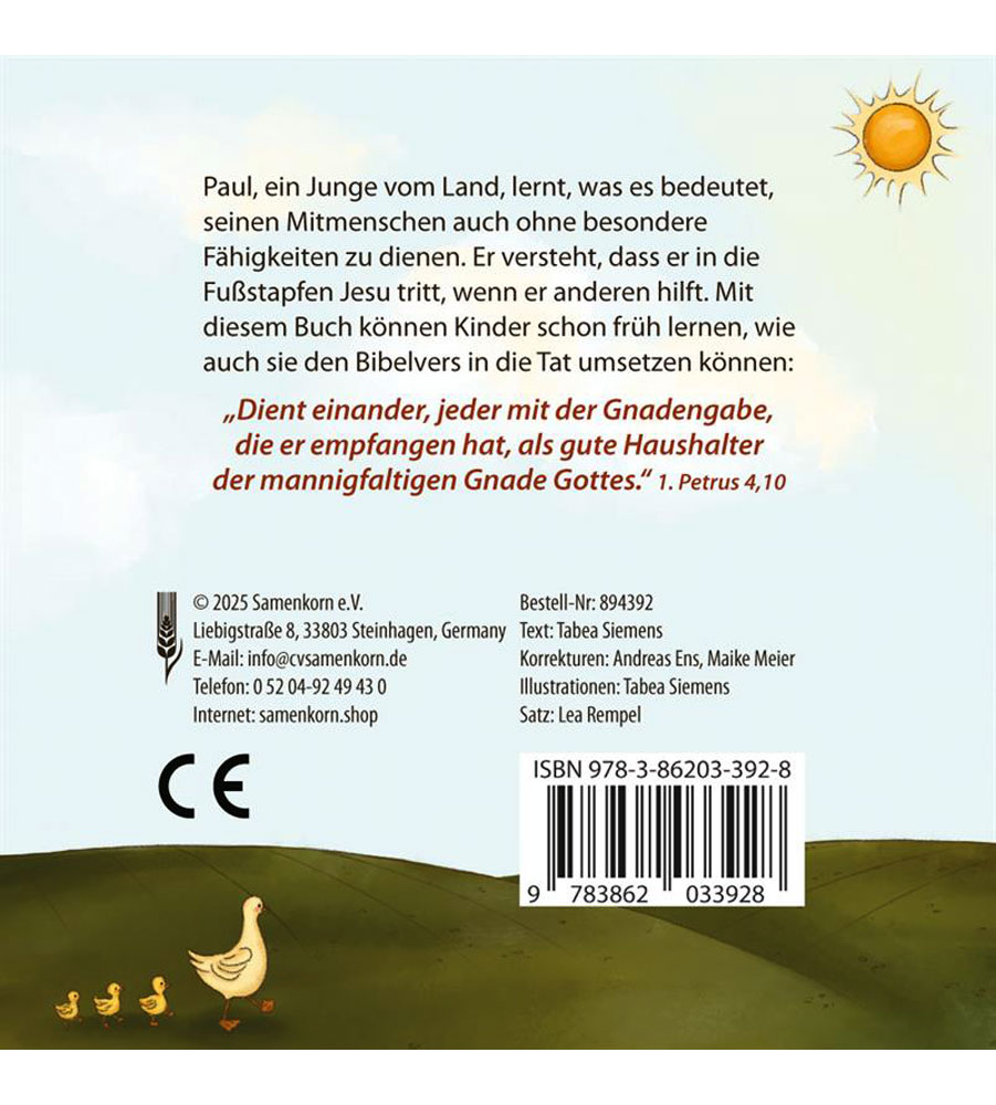 Mit kleinen Händen Großes tun - Pappbuch