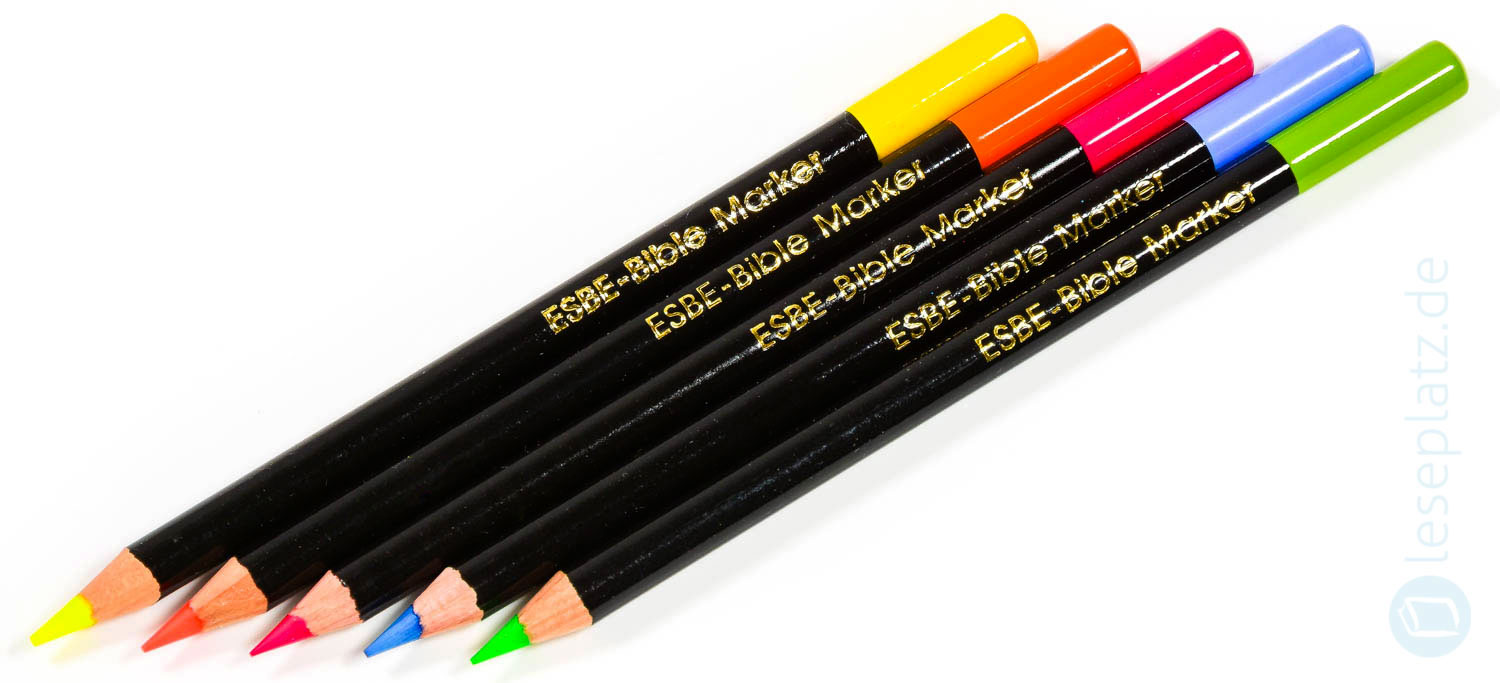 Bibelmarkierstifte - 5er Set
