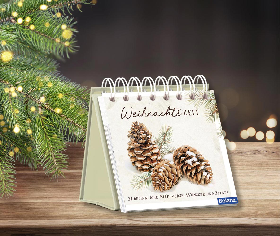 Weihnachtszeit - Miniaufstellbuch