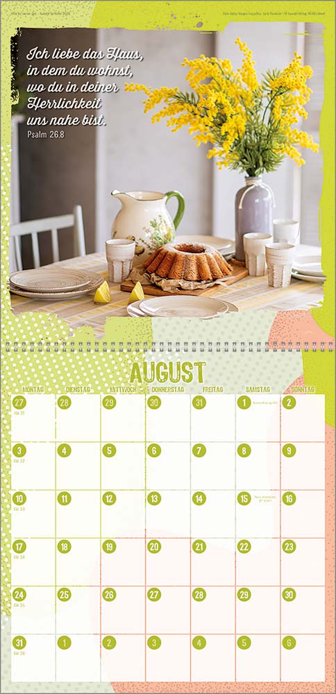 Alles zu seiner Zeit 2026