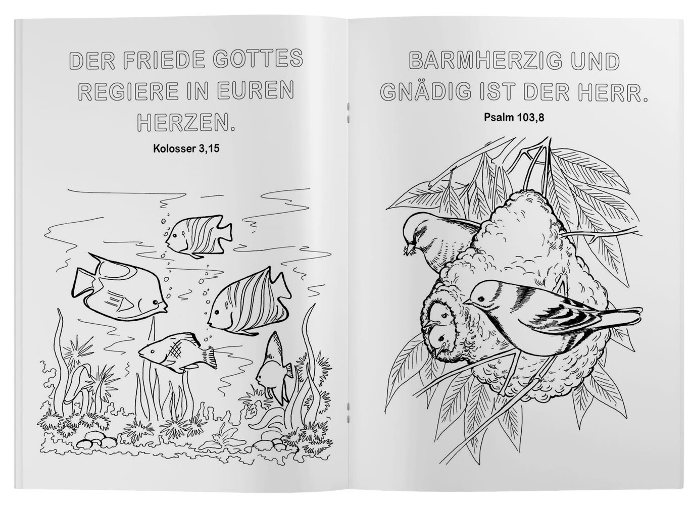 Malheft "Tierwelt"