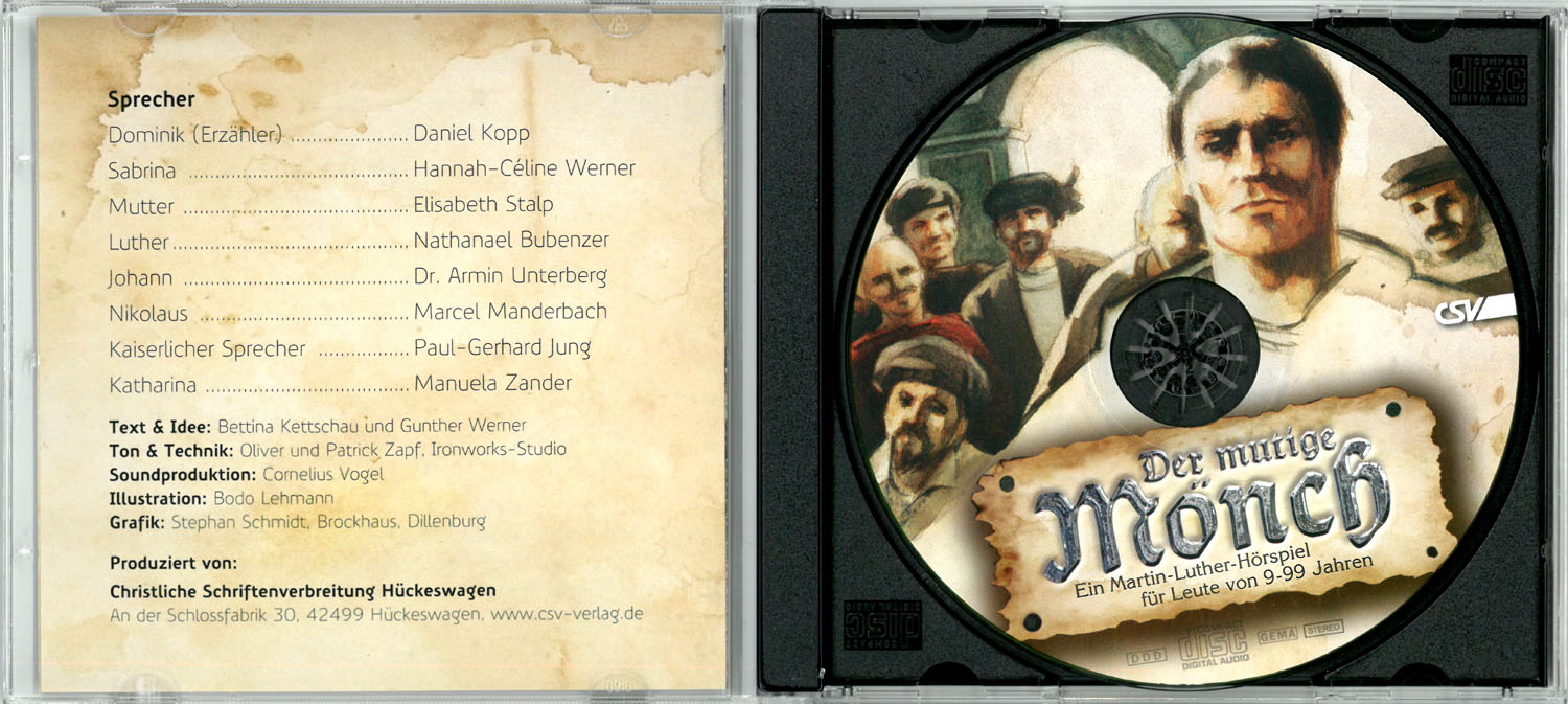 Der mutige Mönch - Hörspiel-CD
