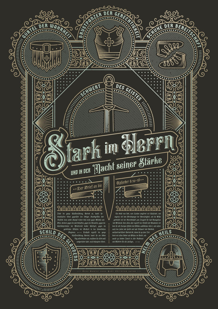 Poster "Stark im Herrn"