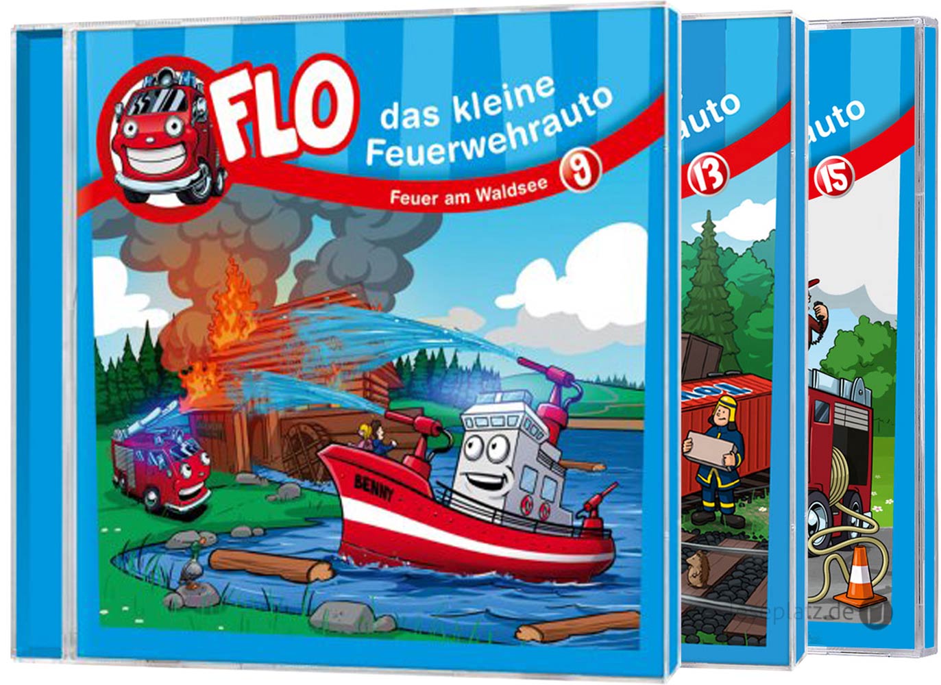 Flo - das kleine Feuerwehrauto - CD-Set 6