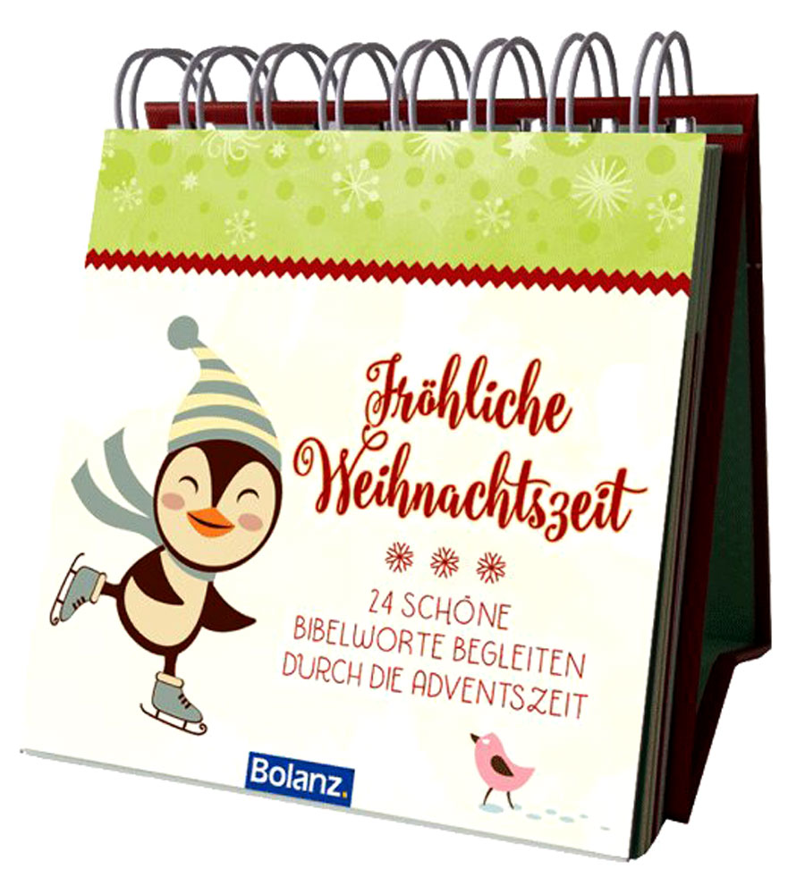 Fröhliche Weihnachtszeit - Miniaufstellbuch