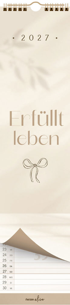 Erfüllt leben 2027 - Terminplaner