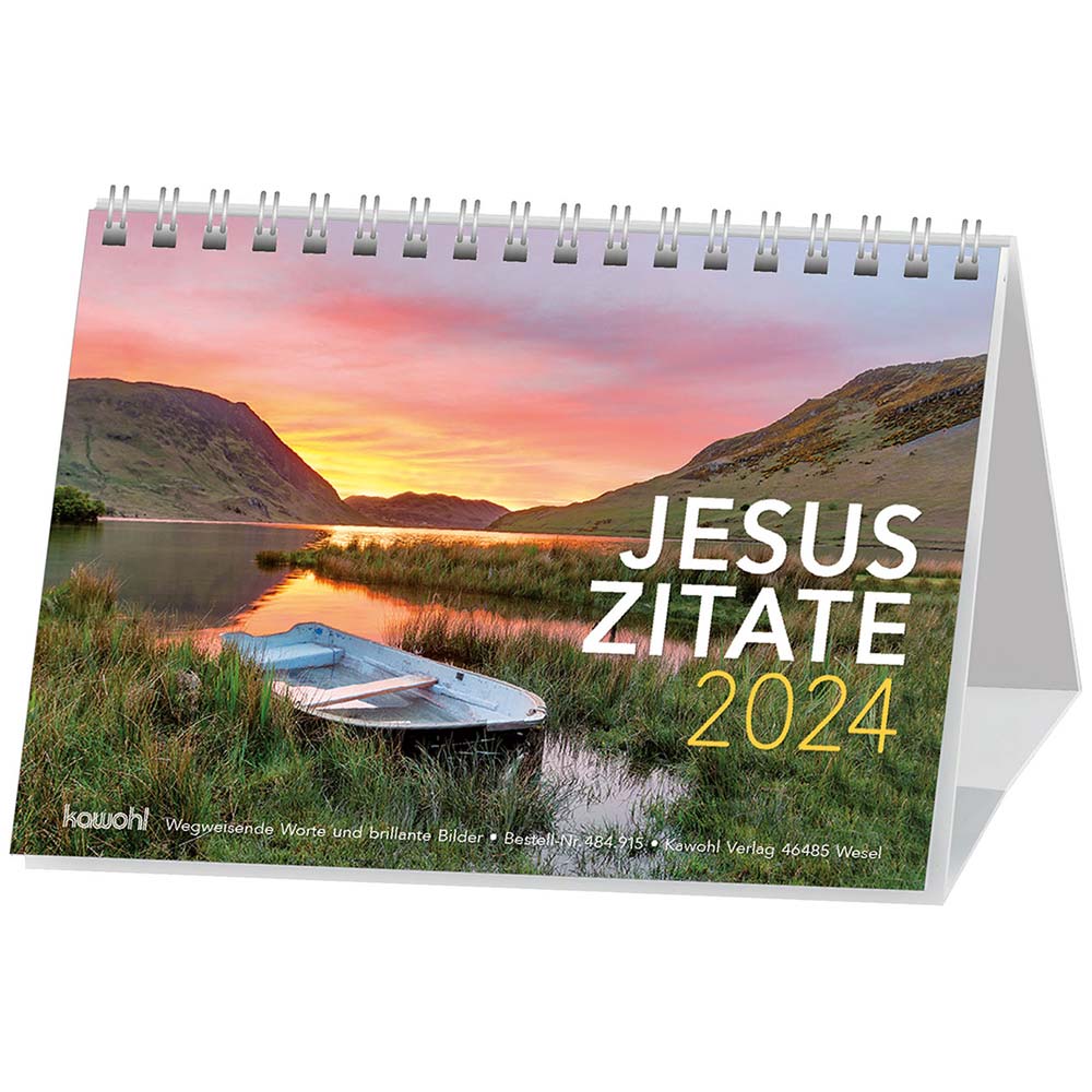 Jesus Zitate 2024 - Aufstellkalender