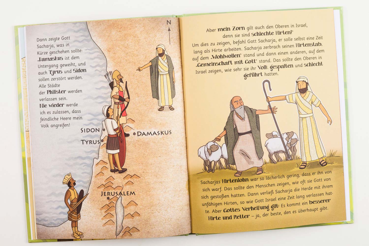 Sacharjas Ermutigung