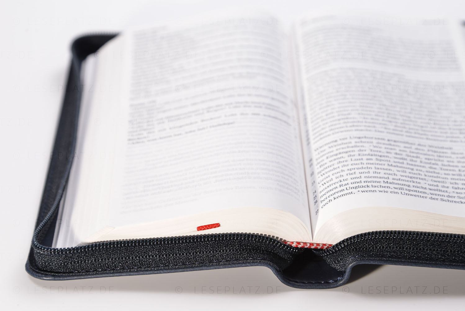 271225_05 Elberfelder Bibel 2006 Pocket Edition - Kunstleder dunkelblau, mit Reißverschluss