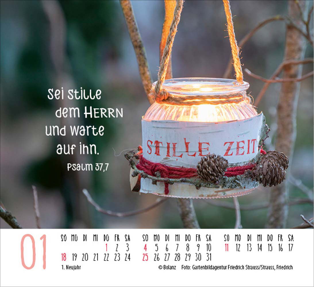 Atempause 2026 - Minikalender