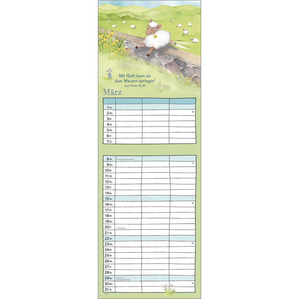 Freu dich mit uns jeden Tag! 2026 - Wandkalender Freu dich mit uns jeden Tag! 2026 - Wandkalender