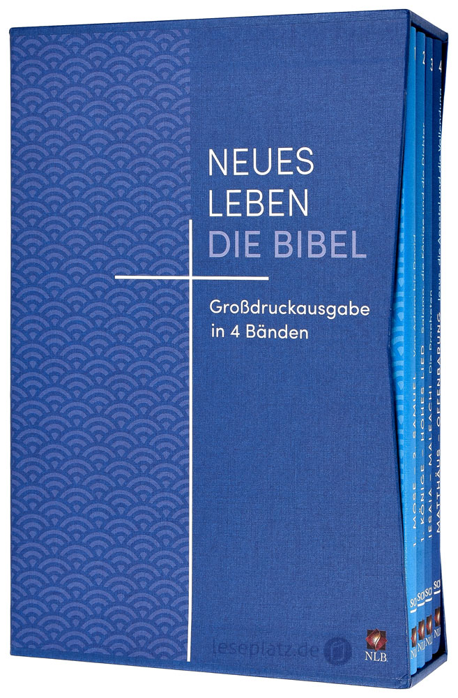 Neues Leben. Die Bibel - Großdruckausgabe in 4 Bänden