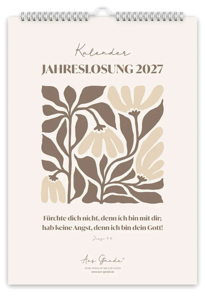 Fürchte dich nicht - Wandkalender 2027
