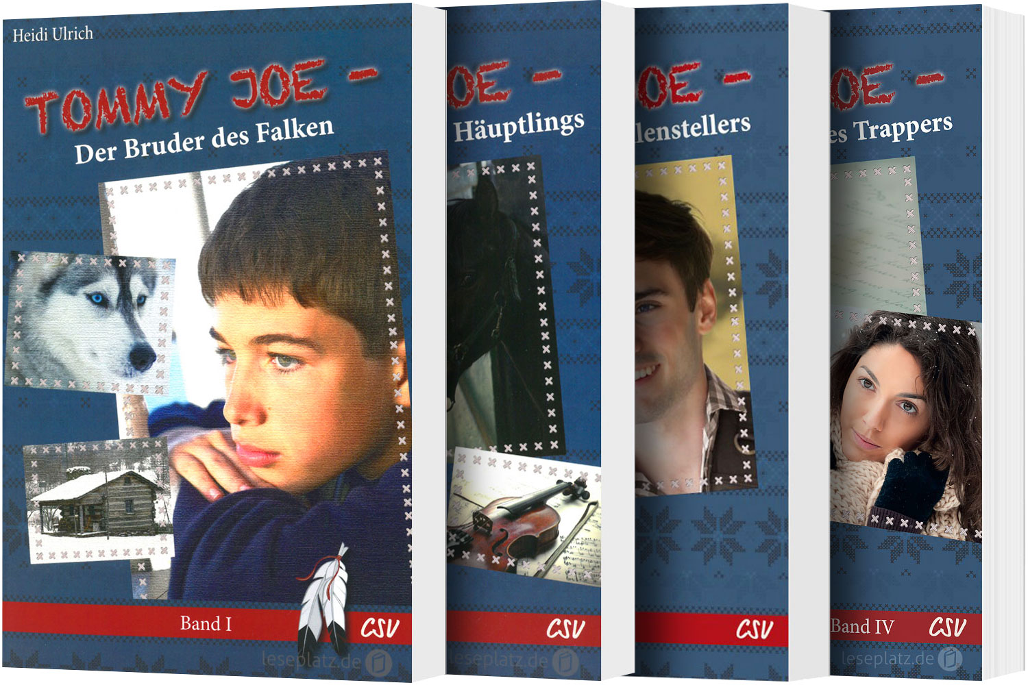 Buchpaket "Tommy Joe 1-4"