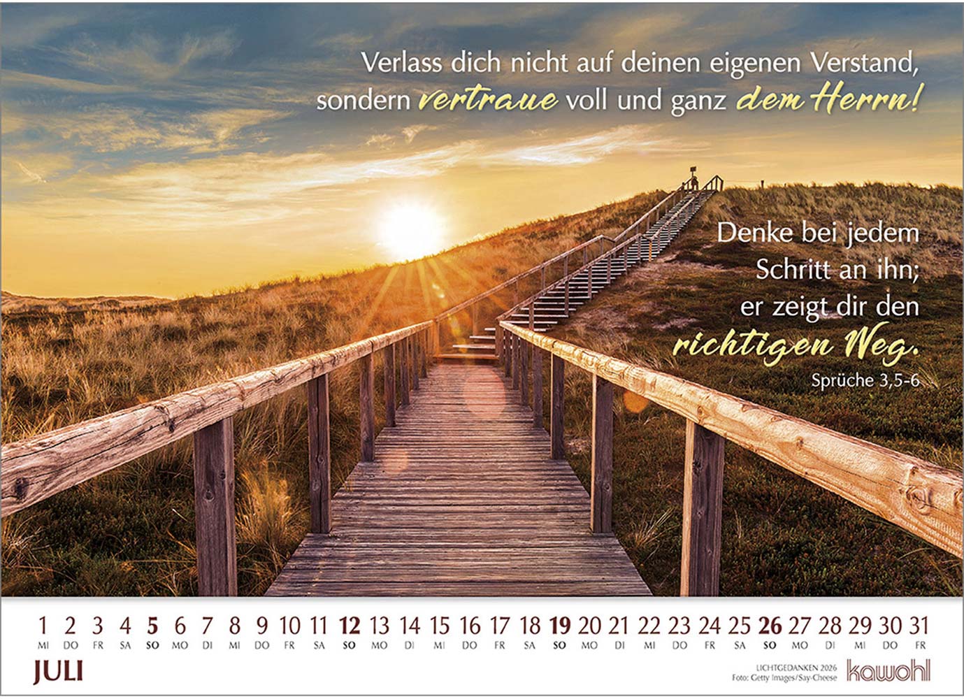 Lichtgedanken 2026 - Wandkalender Lichtgedanken 2026 - Wandkalender