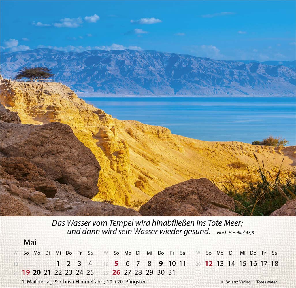 Israel Shalom 2024 - Tischkalender Israel Shalom 2024 - Tischkalender