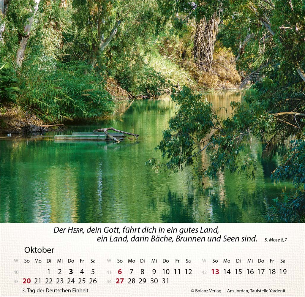 Israel Shalom 2024 - Tischkalender Israel Shalom 2024 - Tischkalender