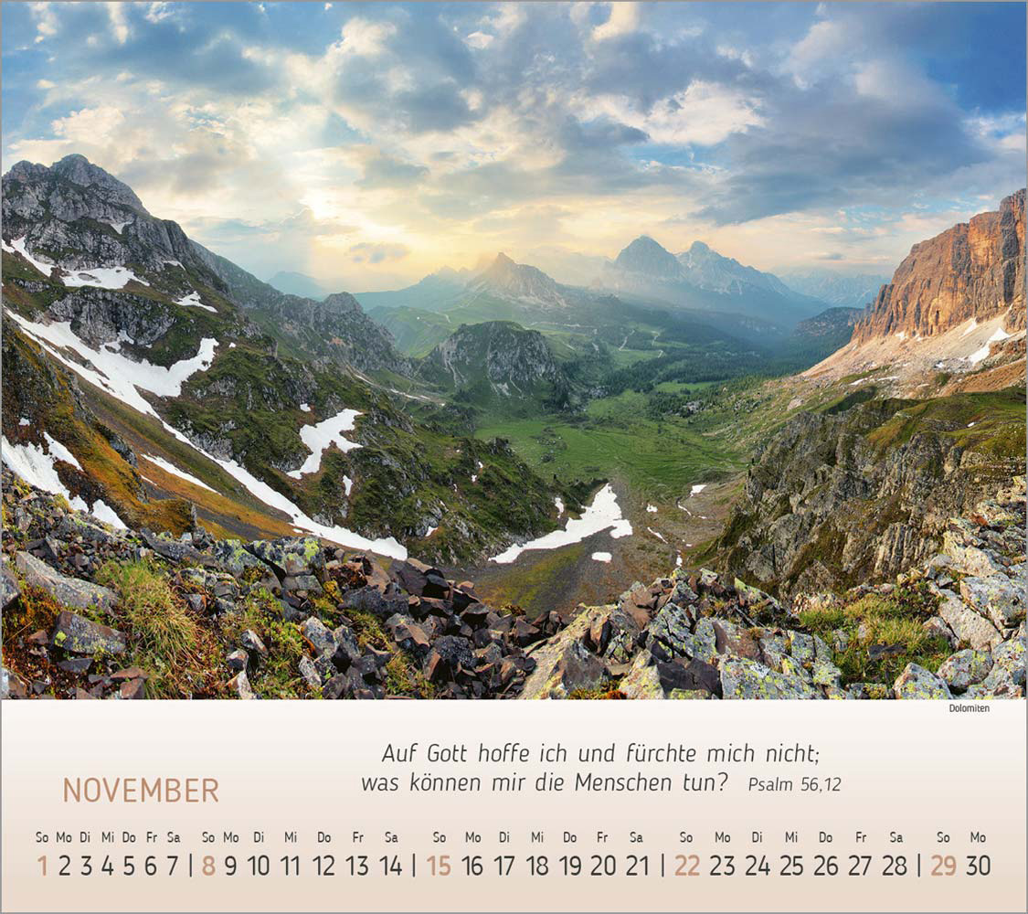 Wunderbare Bergwelt 2026