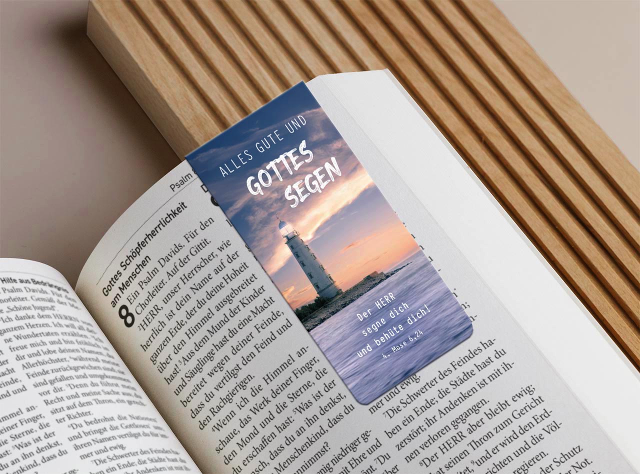 Magnetlesezeichen "Leuchtturm"