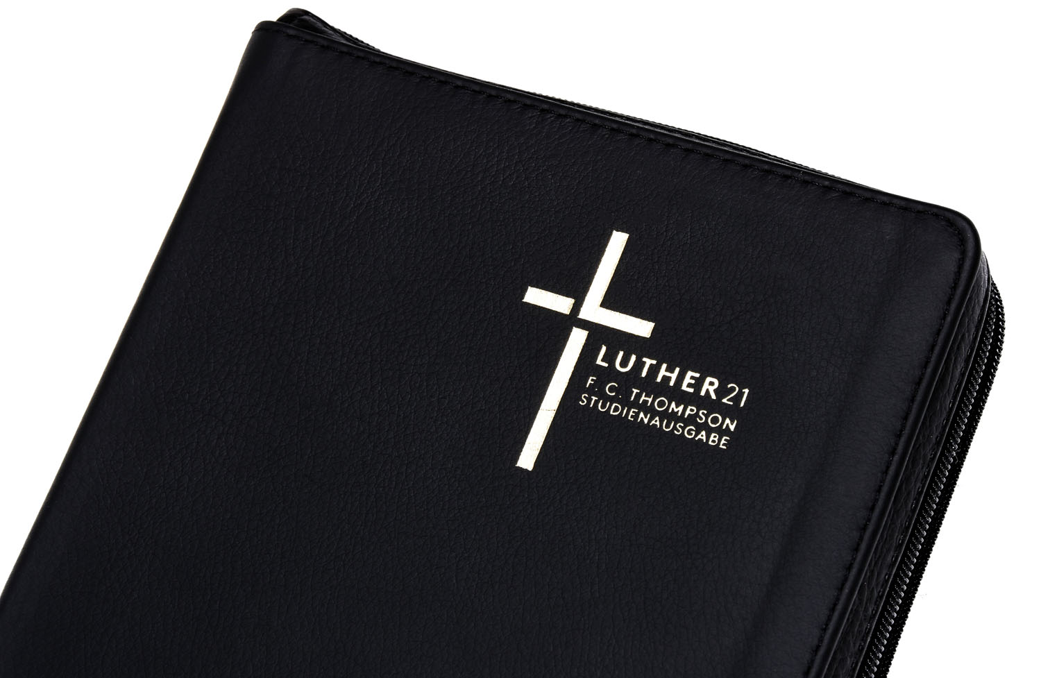 Luther21 - F.C.Thompson Studienausgabe - Großdruck - Cromwell-Leder schwarz