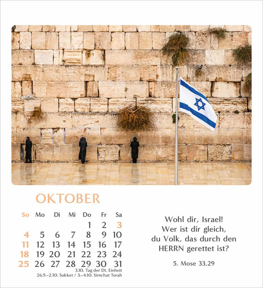 Geliebtes Israel 2026 - Verteilkalender Geliebtes Israel 2026 - Verteilkalender
