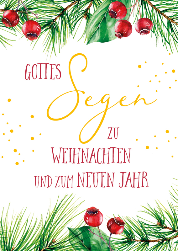 179731896 Postkarte "Rote Beeren"