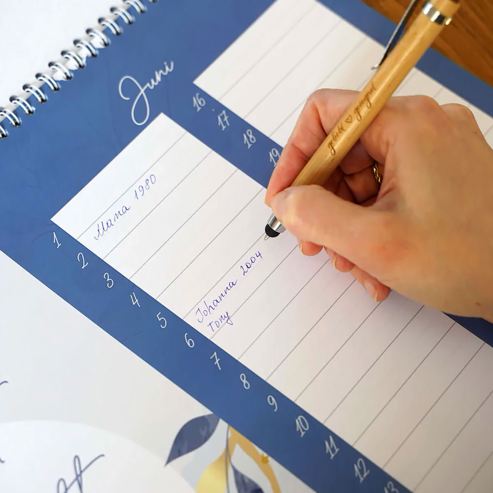 Geburtstagskalender "Ermutigung" - Wandkalender