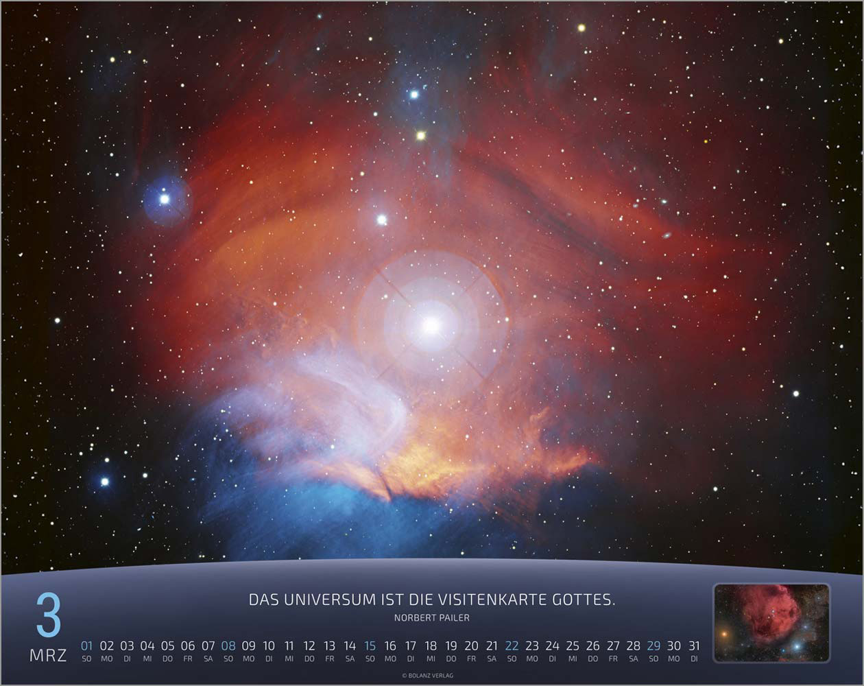 Du bist nicht fern 2026 - Wandkalender