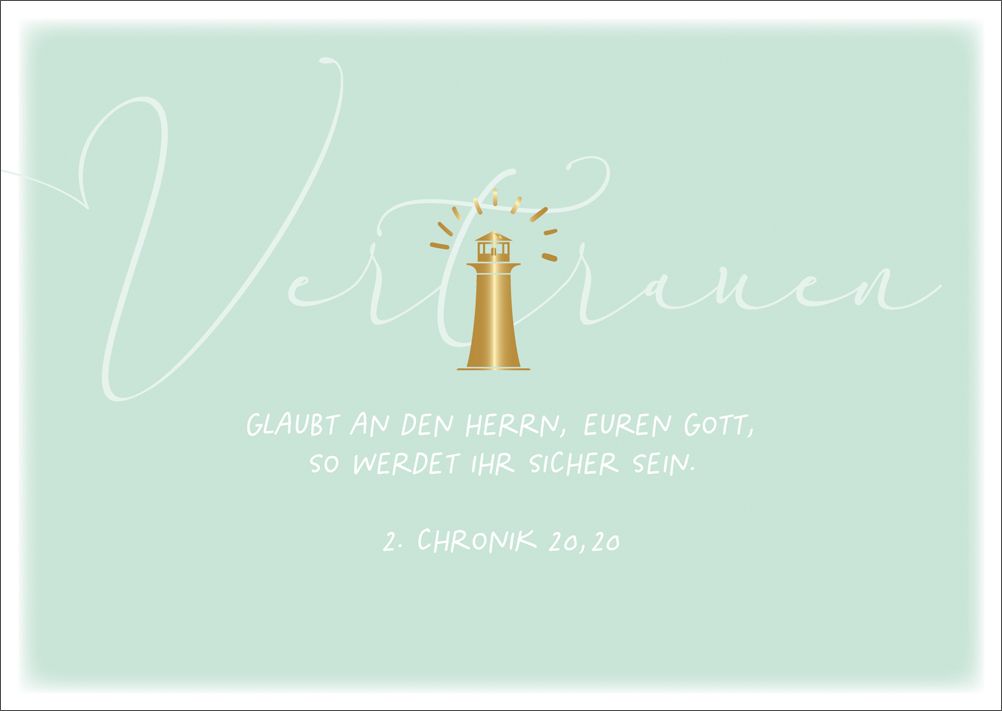 179731970 Postkarte "Vertrauen"