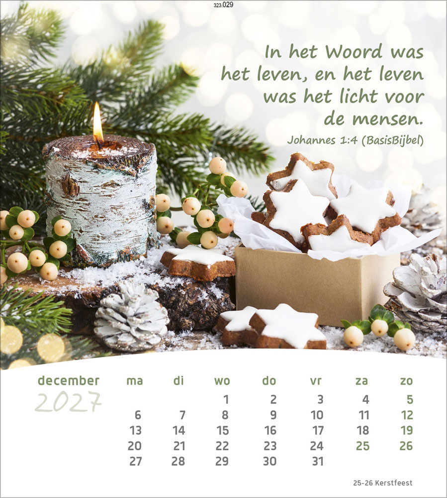 Leben für Dich 2027 - Verteilkalender (Niederländisch)