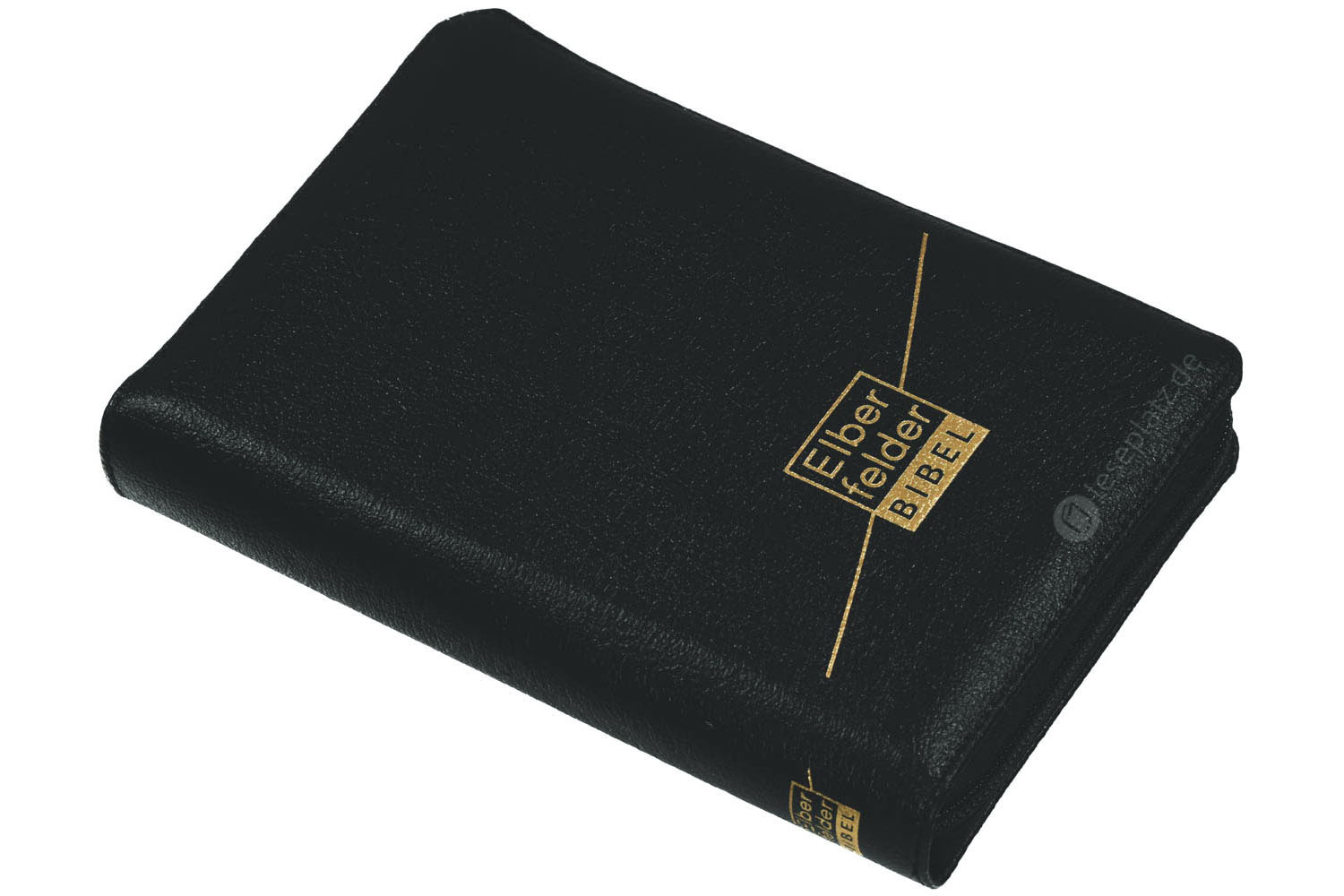 Elberfelder Bibel 2006 Taschenausgabe - Leder schwarz / Reißverschluss